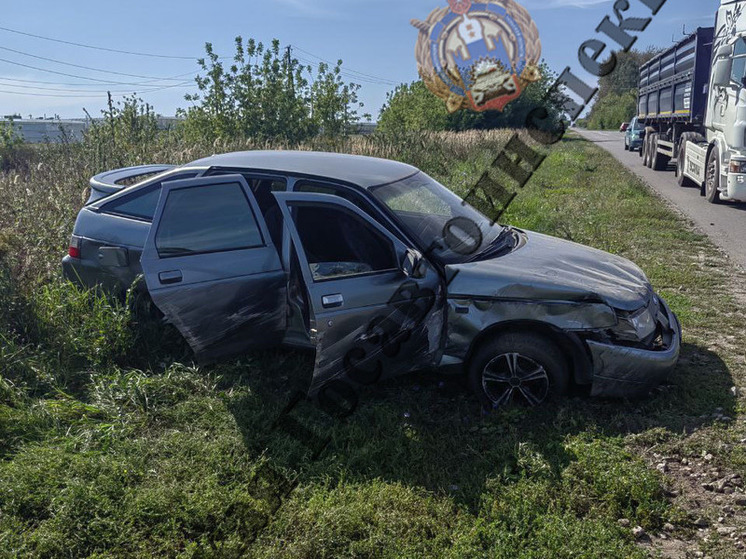 В Тульской области во время ДТП пострадал маленький ребенок