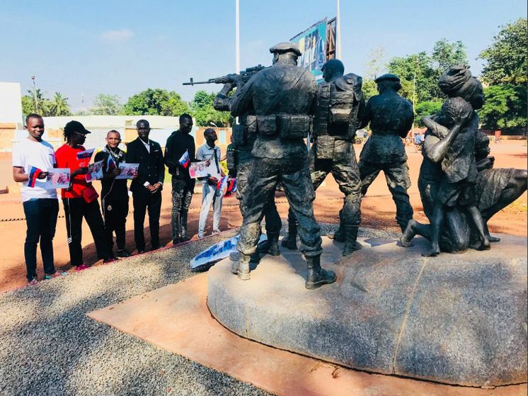 В ЦАР почтили память Евгения Пригожина