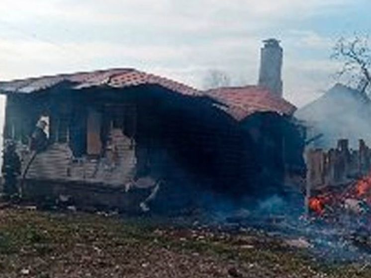 По вине отца в брянском селе Бошино сгорели трое детей