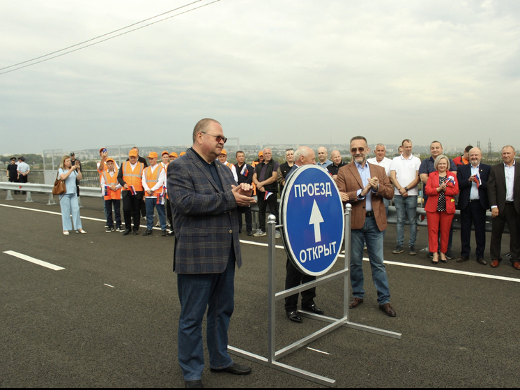 В Пензе торжественно открыли новый путепровод на 40 лет Октября
