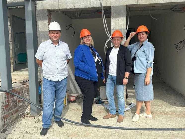 В Тамбове продолжают строить подстанцию скорой помощи