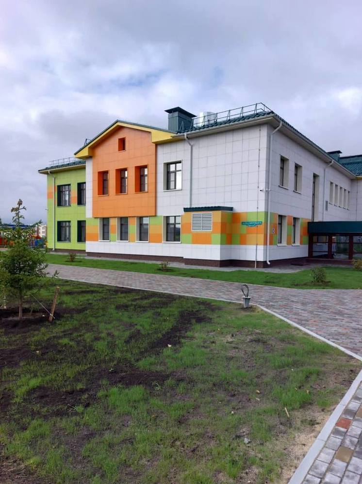 Детский сад ввели в эксплуатацию в Амурском поселке Омска