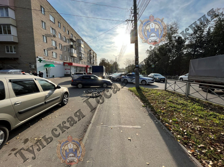 В Туле на Одоевском шоссе 58-летний мужчина сбил велосипедиста