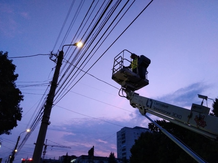 Куряне за неделю подали 11 жалоб на работу наружного освещения в городе