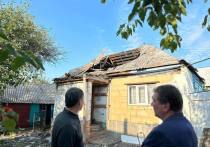 Губернатор Вячеслав Гладков посетил село Козинка Белгородской области, которое дважды попало под обстрел со стороны Украины 5 сентября