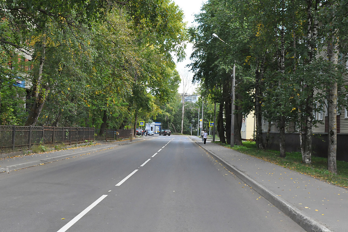 В Новодвинске завершили все работы в рамках дорожного нацпроекта