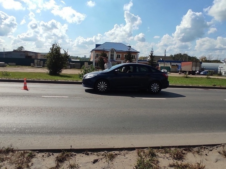 В Орле в аварии пострадал водитель электромопеда