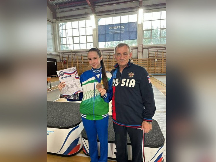 Башкирская шпажистка стала призером турнира «Балтийский старт»