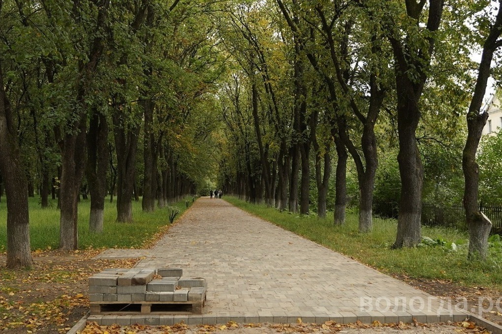 План парка ветеранов вологда