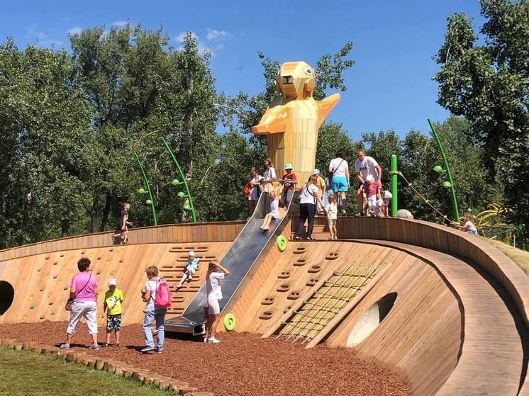 Остров Татышев из Красноярска включили в топ-10 мест для отдыха с детьми