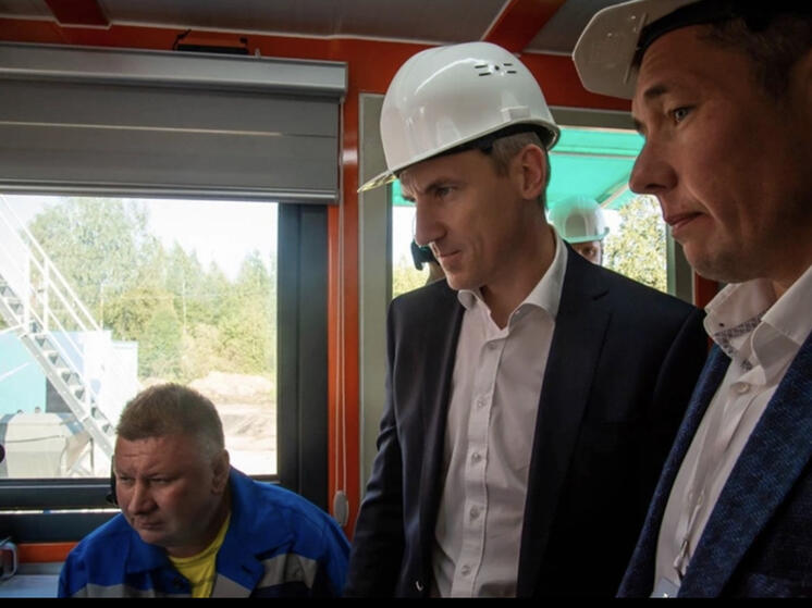 В Сафонове заработал одноименный асфальтобетонный завод