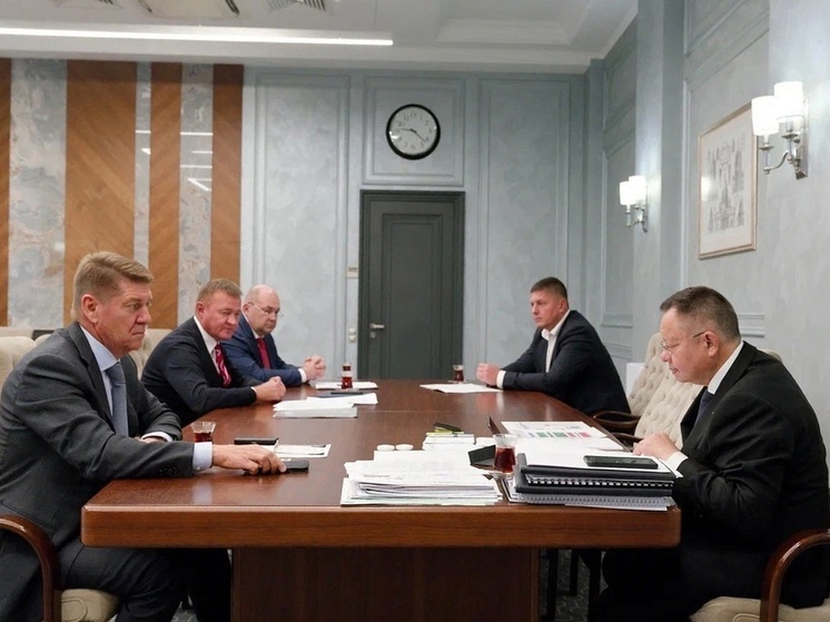 Губернатор Курской области 6 сентября встретился с главой Минстроя