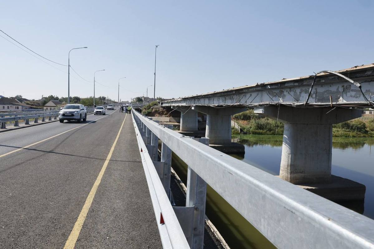  В регионе ремонтируют мост через реку Хурдун