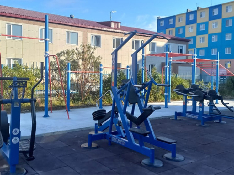 Новую воркаут-площадку открыли в посёлке Угольные Копи