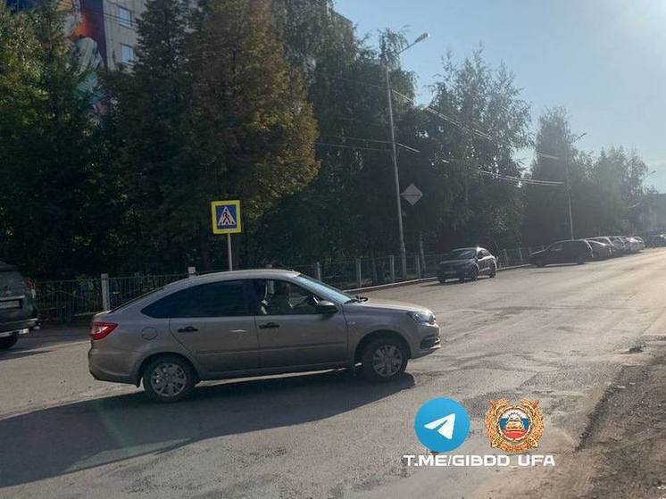 В Уфе водитель легковушки сбил на «зебре» 64-летнюю пенсионерку