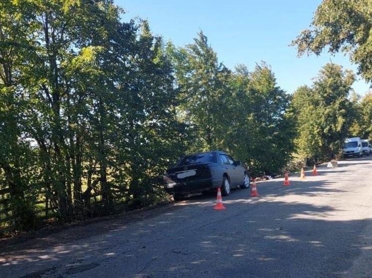 В Гурьевском районе водитель сбил велосипедиста на проезжей части