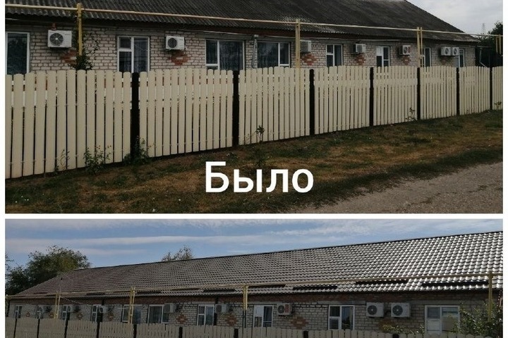В районе Калмыкии заменили крышу в доме престарелых