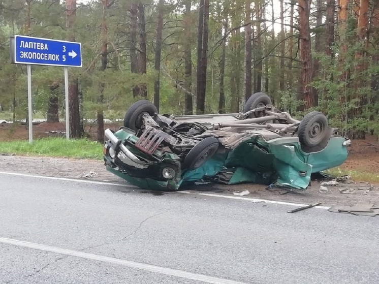 Пенсионеры на «Москвиче» погибли в аварии на курганской трассе