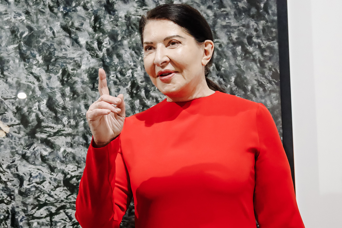 Marina Abramovic will not fly to the opening of her retrospective