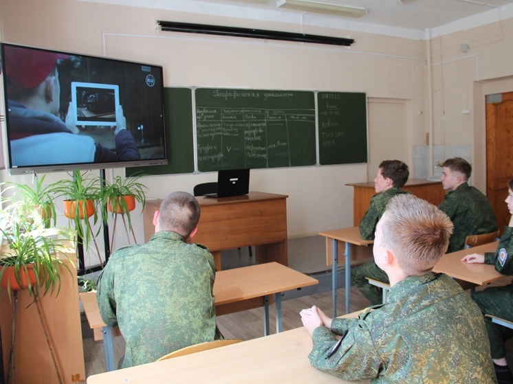 В Смоленском кадетском корпусе тоже проходят уроки профориентации