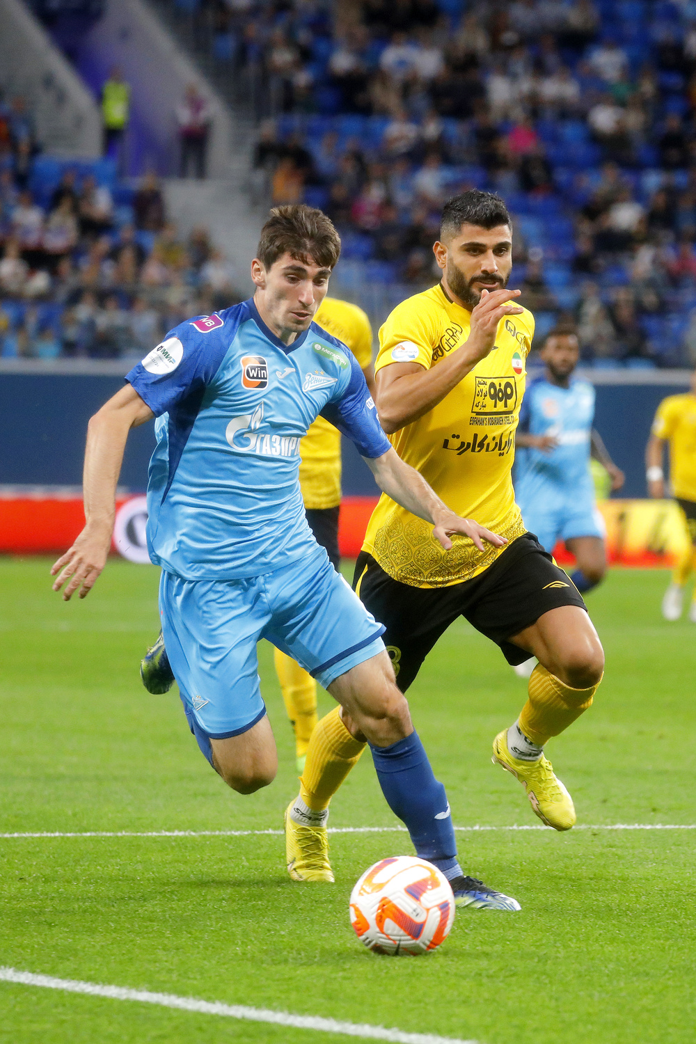 Zenit defeated Sepahan at home: both halves ended with a difference of 3 goals