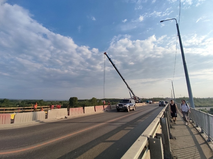 Движение по всем полосам Коммунального моста в Томске будет открыто в ближайшие выходные