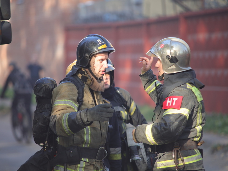 В Красногвардейском районе из горящей гимназии эвакуировали 489 человек