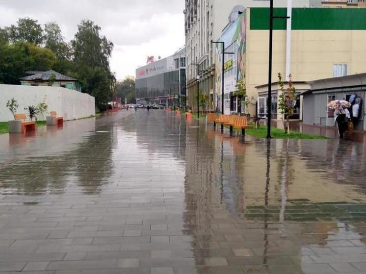 На Малом шоссе в Рязани завершили укладку плитки