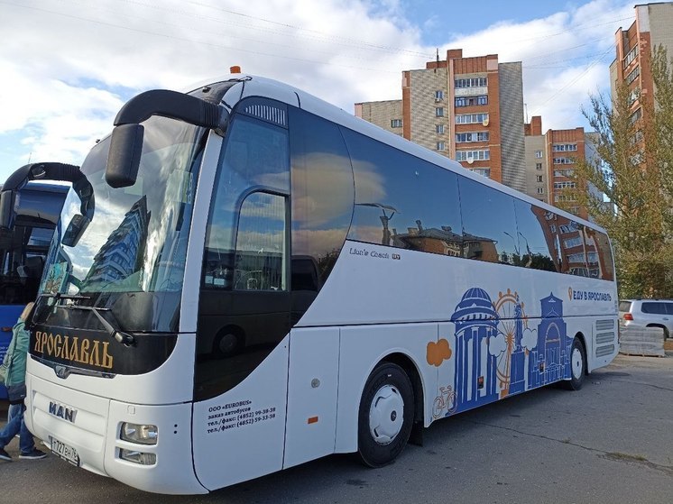 Автобус с видами Ярославля отправился в Карелию