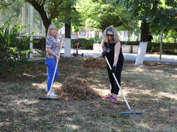 В Армавире несколько сотен горожан навели порядок на улицах города
