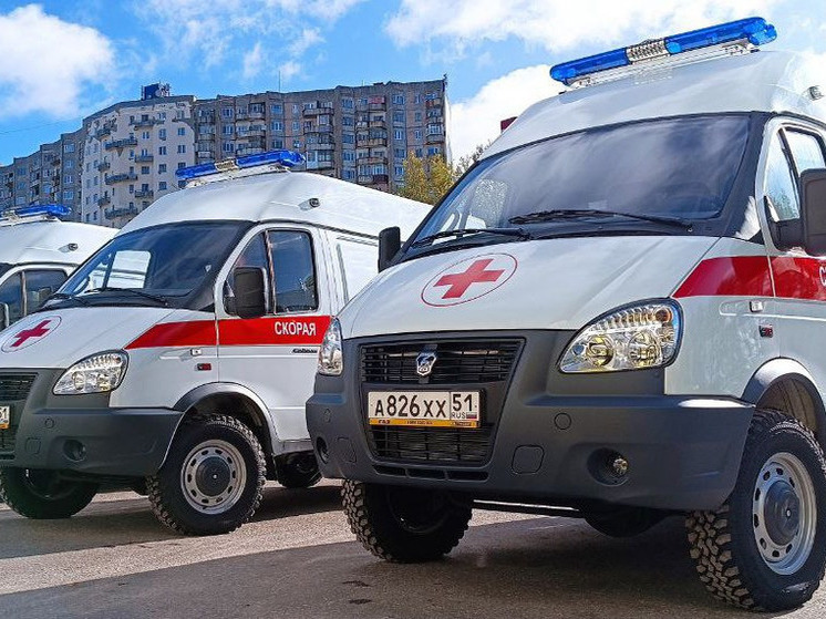 Три новых автомобиля скорой медицинской помощи появились в ЗАТО Александровск