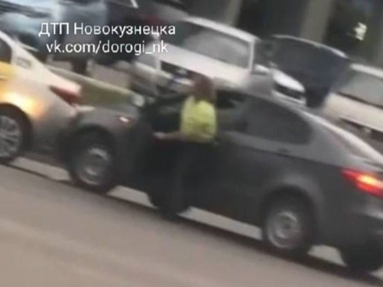 ДТП с участием такси произошло в южной столице Кузбасса