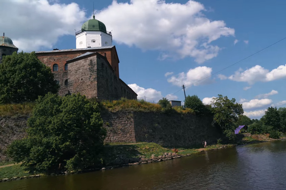 Выборгский замок 1606 году