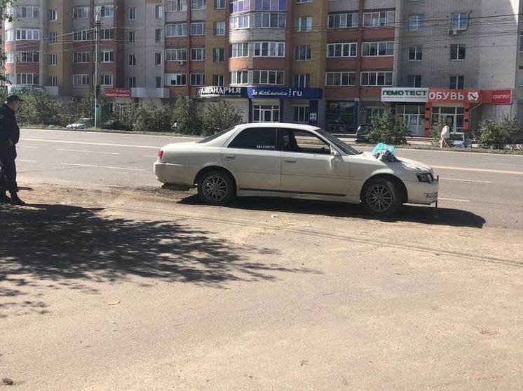 Toyota сбила женщину вне пешеходного перехода на Красной звезды в Чите
