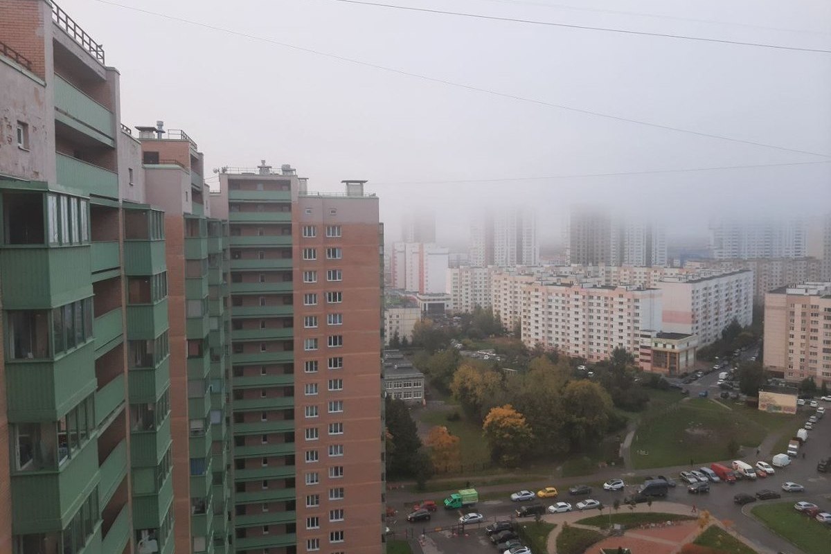 Плотный туман накроет Петербург 11 сентября