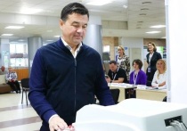 Андрей Воробьев отдал свой голос на выборах губернатора Московской области