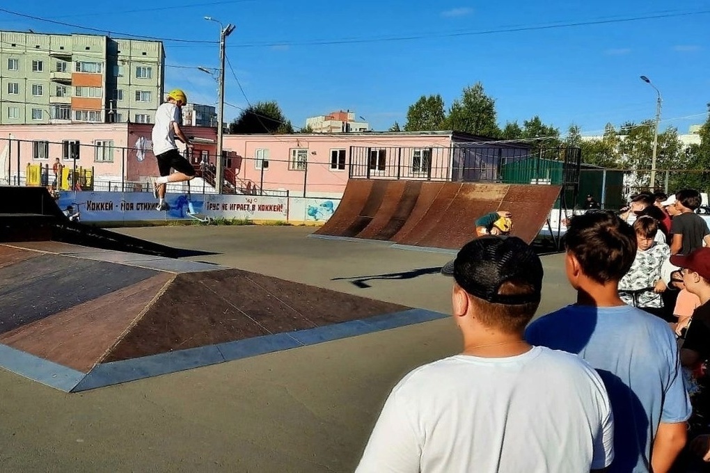 Скейт парк на кирилкинп 7а