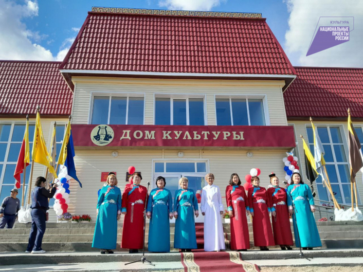 Дом культуры в Цаган-Ола открыли после капремонта в Могойтуйском районе