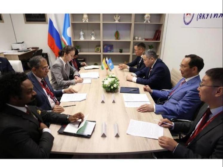 Глава Якутии встретился  с Чрезвычайным и Полномочным Послом Республики Индия в РФ