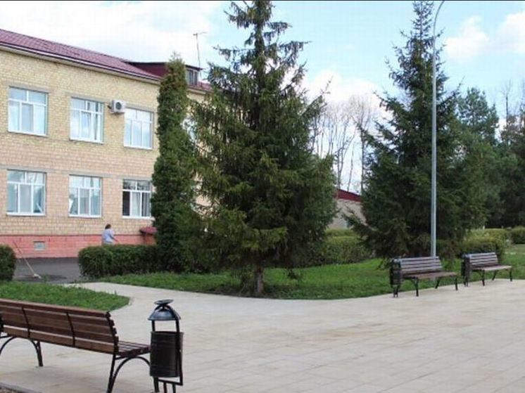 Новые тротуары сделали в сквере имени Сергея Оловенникова в Покровском районе Орловской области