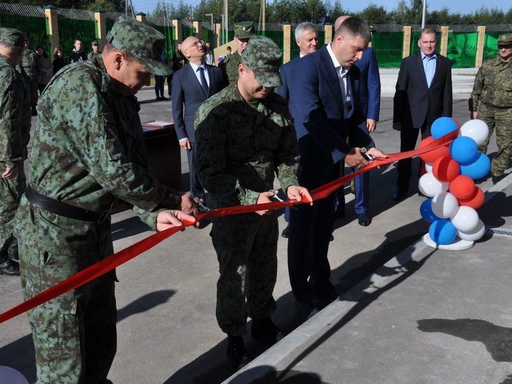 Новый пограничный комплекс торжественно открылся в поселке Карелии