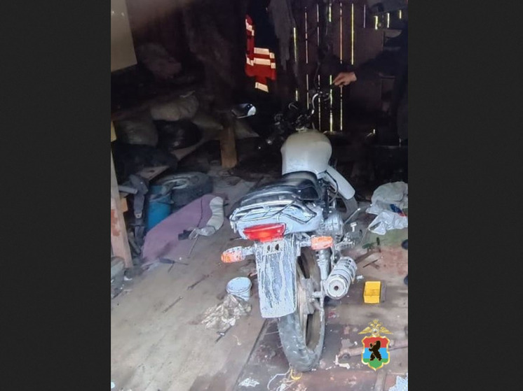 Гость Петрозаводска украл мотоцикл и уехал на нем в родной поселок