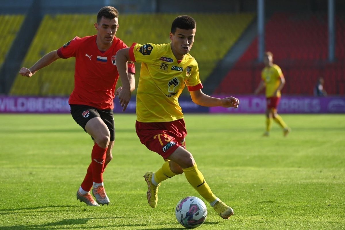 Arsenal Tula lost at home with a score of 0:2