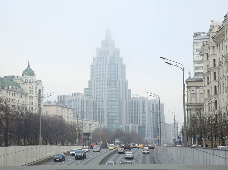 "Желтый" уровень погодной опасности введен в Москве из-за тумана