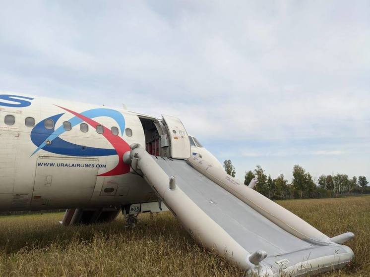 Глава Омской области Хоценко назвал героями экипаж, посадивший самолет в поле