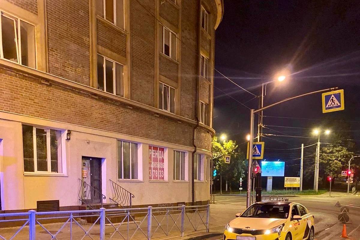 Водитель такси сбил велосипедистку в Московском районе Калининграда