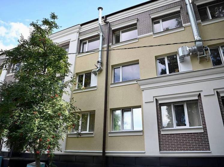 В Белгороде завершился ремонт фасада здания социального приюта «Милосердие и забота»