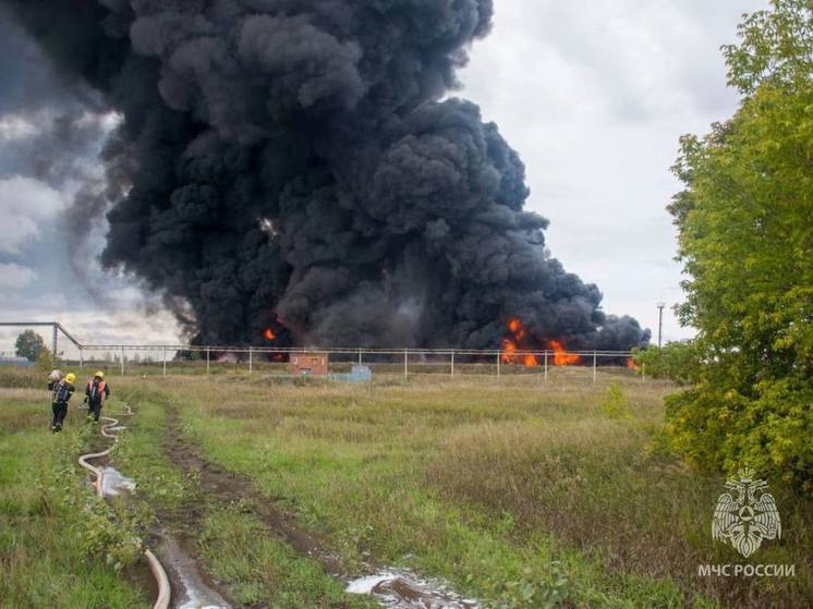 Прокуратура разбирается в обстоятельствах крупного пожара в Башкирии