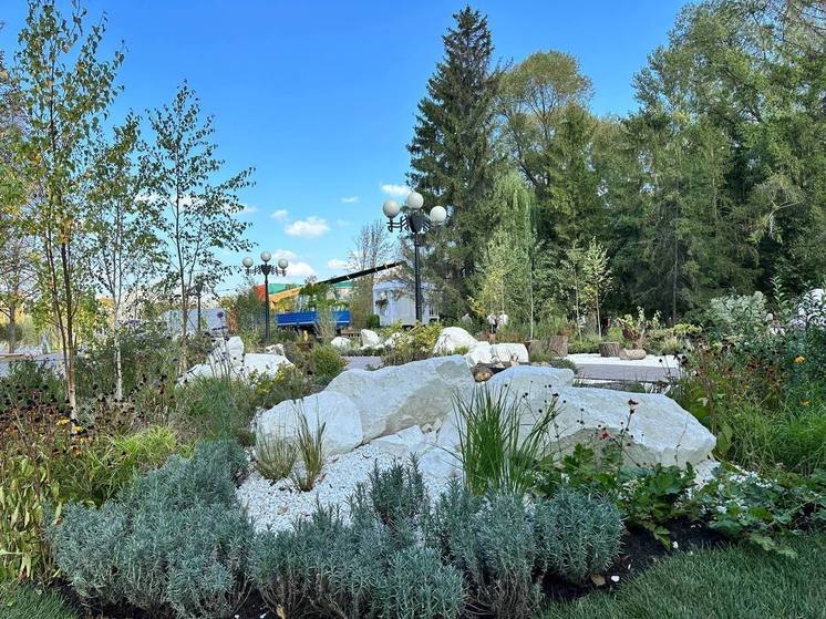 «Белый сад» останется в парке Победы после завершения проекта «Белгород в цвету»