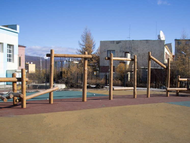 Обустройство общественной зоны в Билибино завершается